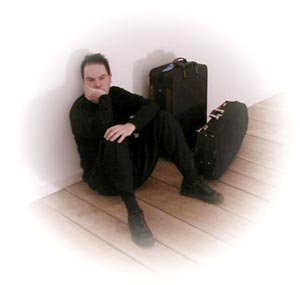 J.F. Vrod, pendant la soir&eacute;e Boxpock au S.E.P.A., en Octobre 2000