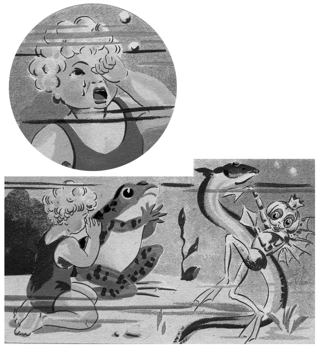 lotte et les poissons