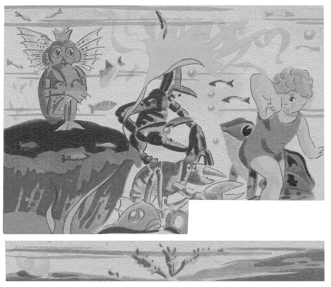 lotte et les poissons