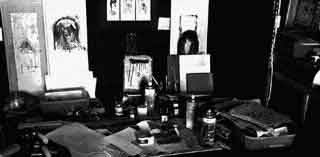 Une vue de l'atelier - L.L.   de Mars