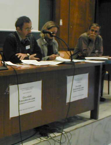 L.L.de Mars Colloque CERCOR sept 2002